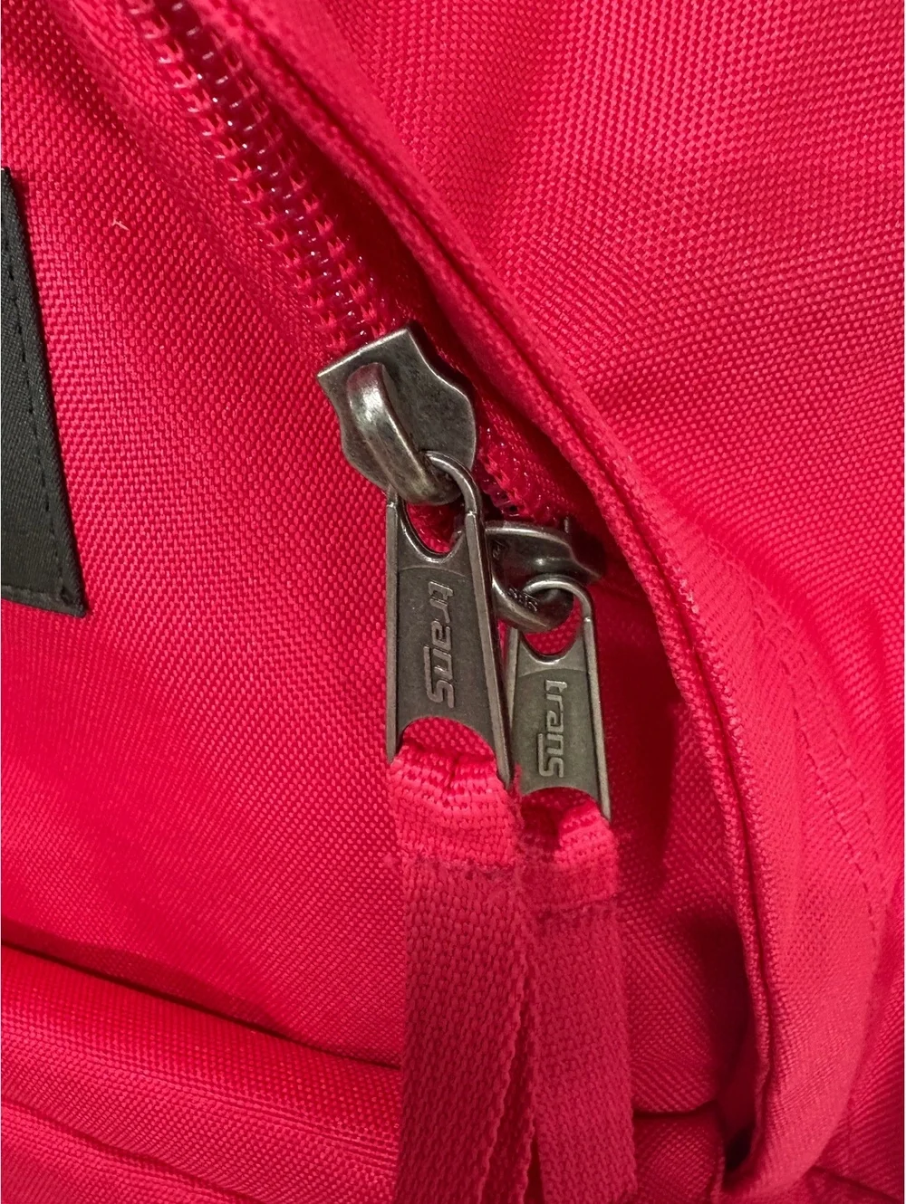 Trans by JanSport Hot Pink Backpack with Front Pocket and Adjustable Straps